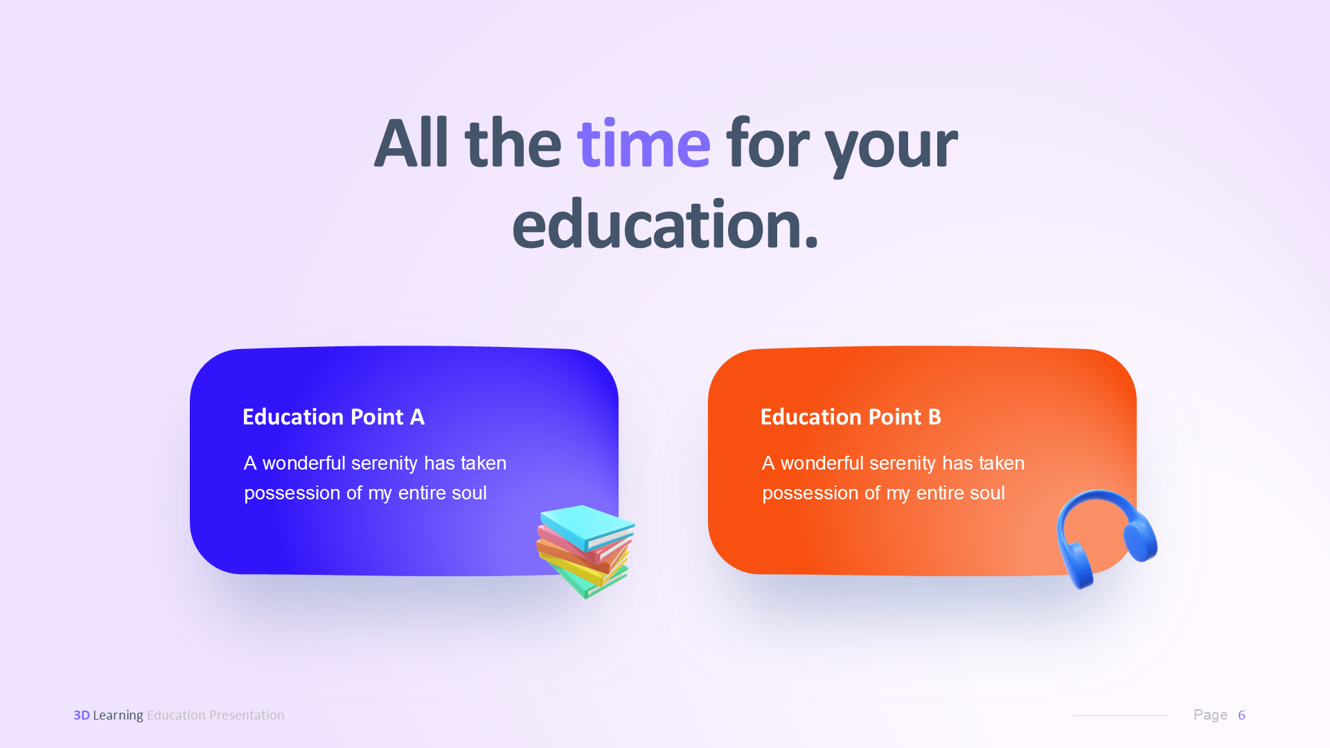 3D Learning Light slide 6